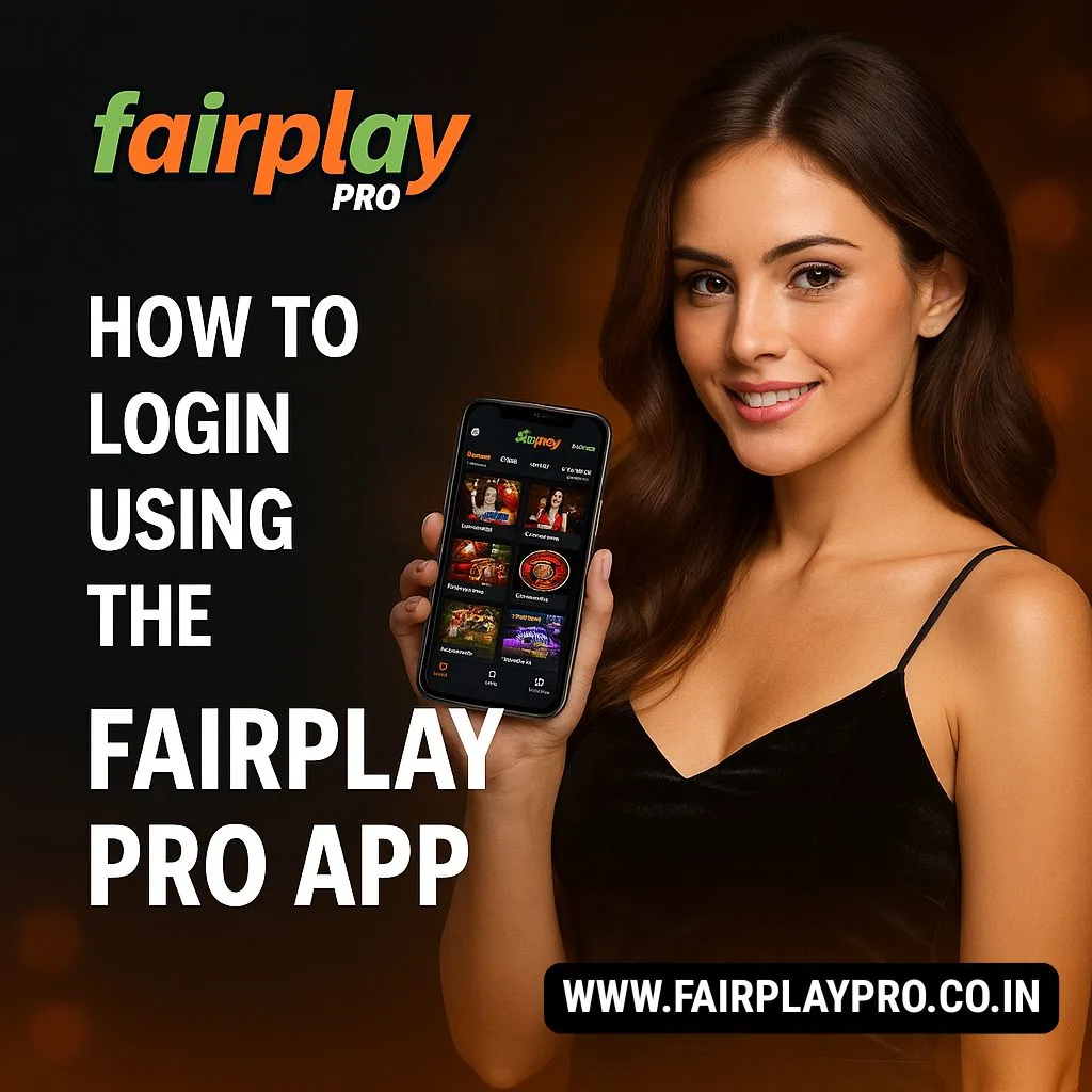 How to Login Using the Fairplay Pro App