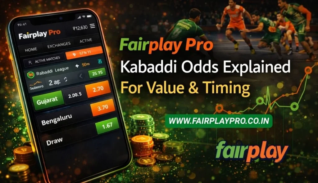 Fairplay Pro Kabaddi Odds Explained for Value & Timing
