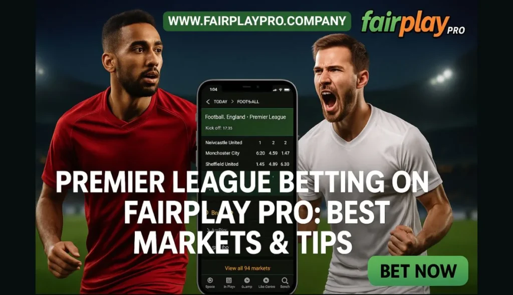 Premier League Betting on Fairplay Pro Best Markets & Tips