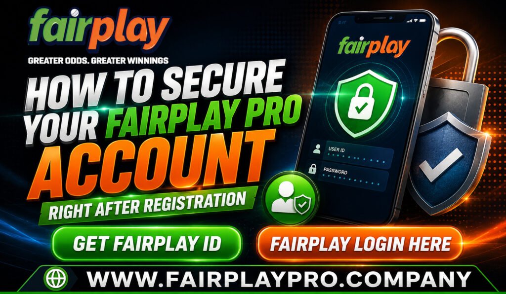 How to Secure Your Fairplay Pro Account Right After Registration