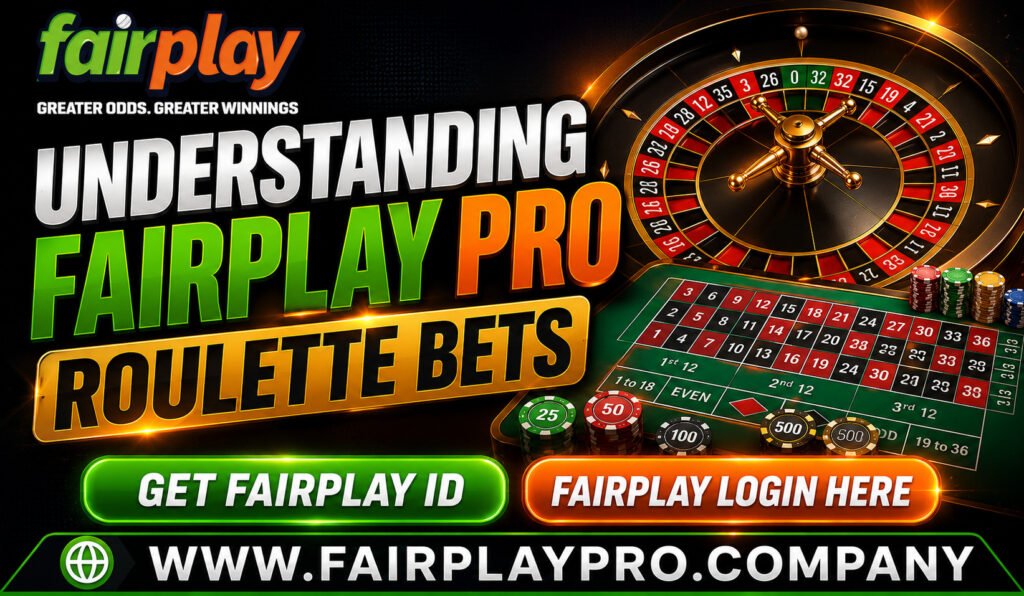 Understanding Fairplay Pro Roulette Bets