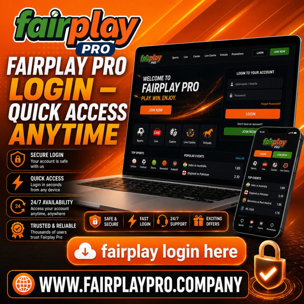 Fairplay Pro Login