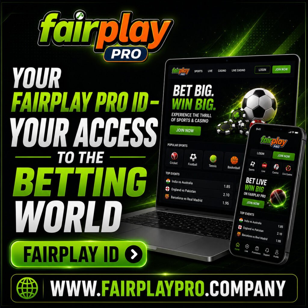 Your Fairplay Pro ID – Your Access to the Betting World